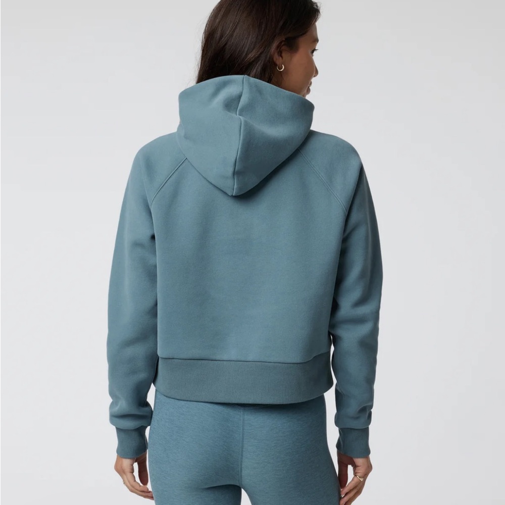 Vuori Restore Half Zip Hoodie XL Color: Smoke Blue NWT - Picture 2 of 6